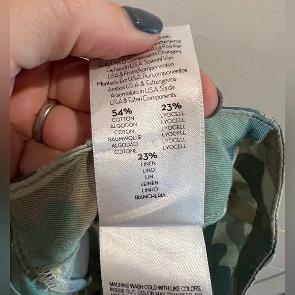 🚨BLACK FRIDAY SALE! NWT Mother shaker chop crop camo pants

8154 - Picture 9 of 10